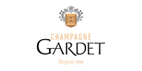 Logo champagne Gardet - stand d'exposition sur-mesure, stand modulaire