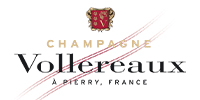 Logo champagne Vollereaux - stand d'exposition sur-mesure, stand modulaire
