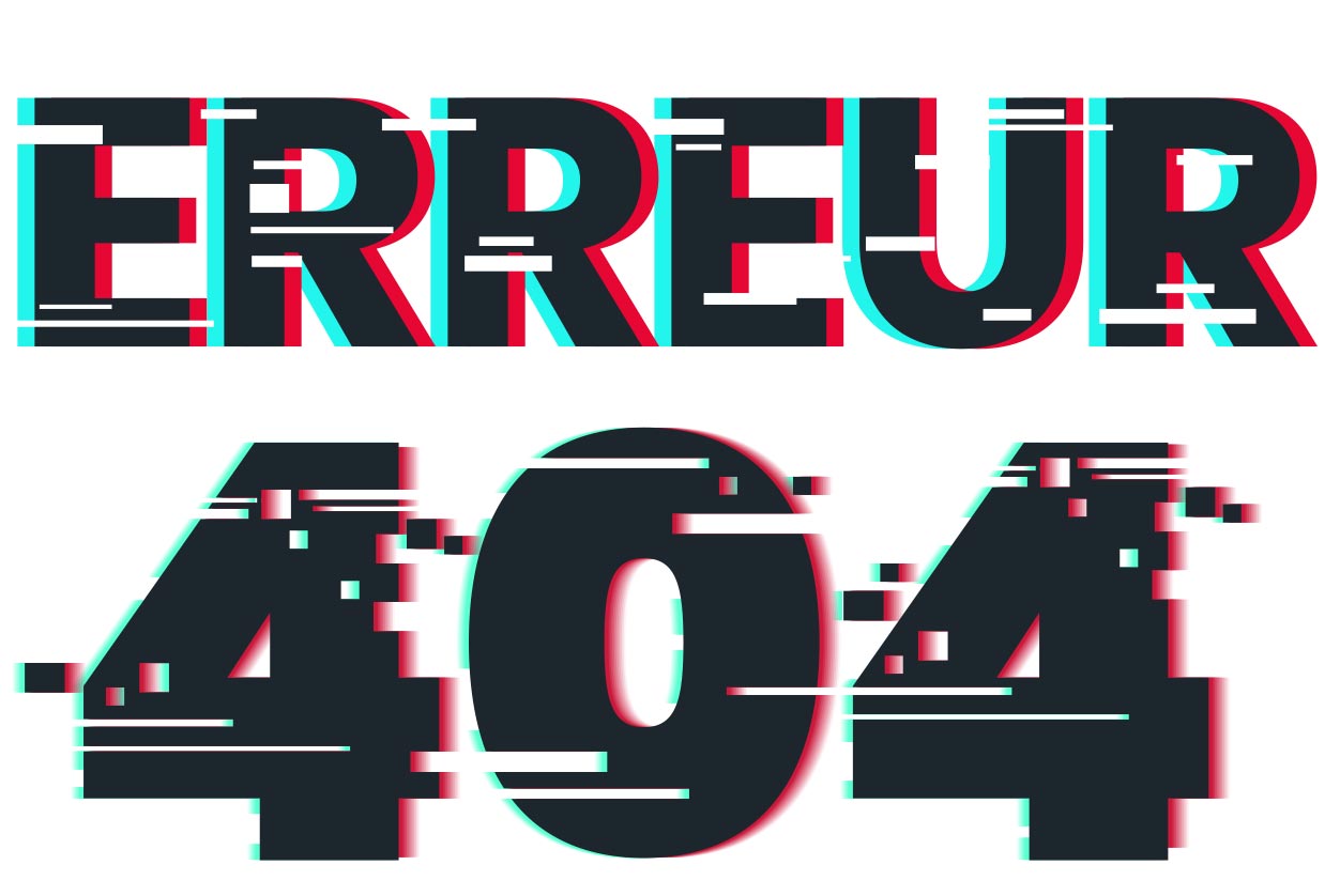 Erreur 404