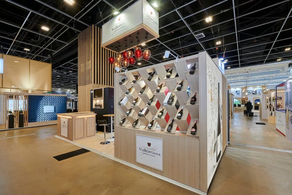 Wine Paris 2026 stand champagne Vollereaux