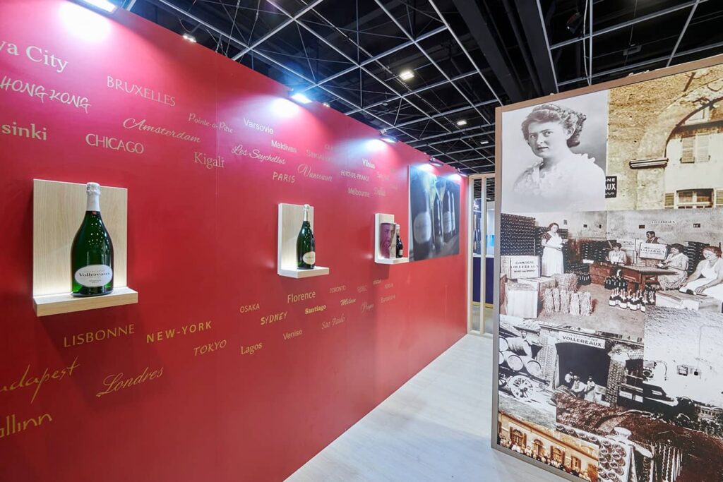 Wine Paris 2026 stand champagne Vollereaux